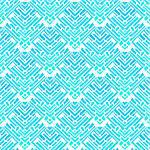 Blue seamless mosaic background. Vector illustration.