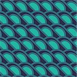 Simple geometrical background  with circles in a retro style. Vector illustration.