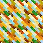 Background with paper patterns of different colors