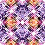 Seamless pattern with bright multi-color abstract drawing.Vector illustration.
