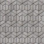 Openwork Gray Pavement Slabs. Seamless Tileable Texture.