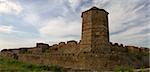 Citadel on the Dniester estuary. Old fortress in town Bilhorod-Dnistrovski, Odessa region. The South of Ukraine
