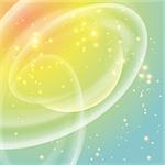 Abstract light background.The illustration contains transparency and effects. EPS10
