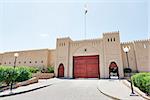 Image of the entrance gate to the market in Nizwa