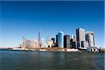 Skyline of Manhattan with One World Trade Center building, New York City, New York, USA