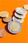 Euro coins