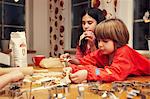 Children baking