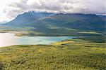 Lake in mountains