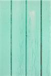 Close-up of turquoise, painted, wooden wall, France