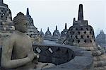 Borobodur, UNESCO World Heritage Site, Kedu Plain, Java, Indonesia, Southeast Asia, Asia