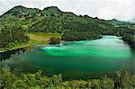 Telaga Warna (Colorful Lake), Dieng Plateau, Java, Indonesia, Southeast Asia, Asia