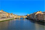 Ponte Vecchio over Arno river in Florence, Italy