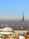 landscape of the city of Turin