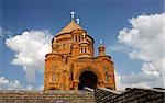 Saint Hovhannes church in Abovyan city,Armenia.