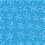 Seamless background with snowflakes. Vector illustration