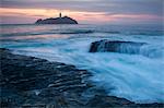 Coastal Cliffs, Godrevy Point, nr St Ives, Cornwall, England