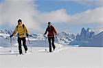 Ski Touring, Hohe Gaisl, Pragser Valley, Hochpustertal Valley, South Tyrol, Italy MR