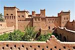 The 17th century Amerhidil kasbah, Skoura. Morocco