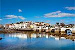 Rio Gilao and roman bridge, Tavira, Algarve, Portugal