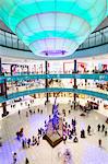 United Arab Emirates, Dubai. Interior of Dubai Mall