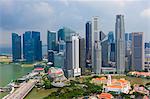 Downtown center financial district, Singapore, Southeast Asia, Asia