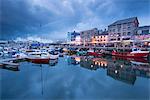 Summer evening at The Barbican, Plymouth, Devon, England, United Kingdom, Europe