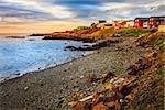 Costal town of Hvammstangi in Western Iceland