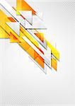 Bright hi-tech geometry background. Vector design