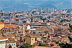 Old mediterranean city of Split historic rooftops view, Dalmatia, Croatia