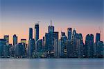 View of city skyline, Toronto, Ontario, Canada, North America