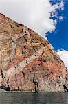 A view of the island of Deserta Grande, in the Ilhas Desertas, near the city of Funchal, Madeira, Portugal, Atlantic, Europe