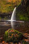 Sgwd Gwladys (Lady Falls), Afon Pyrddin, near Pontneddfechan, Brecon Beacons National Park, Powys, Wales, United Kingdom, Europe