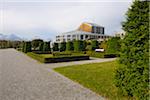 Festspielhaus, Lake Forgensee, Fussen, Bavaria, Germany