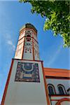 Monstery Church Steeple, Kloster Andechs, Andechs, Upper Bavaria, Bavaria, Germany