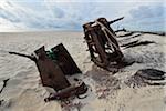 The Shipwreck at East End, Norderney, East Frisia Island, North Sea, Lower Saxony, Germany