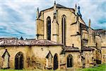 cathedral church in the beautiful city of Sarlat Dordogne Perigord France