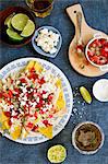 Nachos with pico de gallo