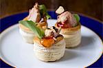 Duck liver vol-au-vents