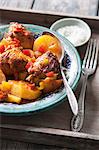 Moroccan chicken stew