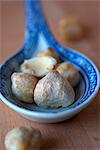 Candleberries on a spoon