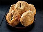 Sesame seed bagels