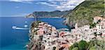 Vernazza, Cinque Terre, UNESCO World Heritage Site, Riviera di Levante, Provinz La Spazia, Liguria, Italy, Europe