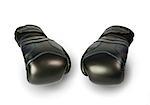 Picture of a pair of boxing gloves with white background