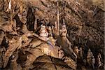 Details within a Punkevni Cave in Moravian Karst, Czech Republic