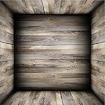 weathered planks on architectural interior room backdrop