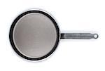 Pan with handle on white background