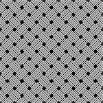 Seamless geometric latticed checked texture. Vector art.