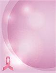 A background illustration for breast cancer awareness. Vector EPS 10 available. EPS contains transparencies.