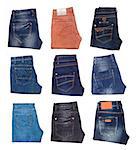 image of jeans trousers collection