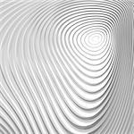 Design monochrome whirl circular motion background. Abstract striped distortion backdrop. Vector-art illustration. EPS10